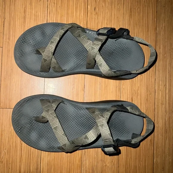 Chaco Mens Z 2 Hiking Sandals Straps Size 11 US Green Black Chaco Z/2 Classic Sandal - Men main image 4